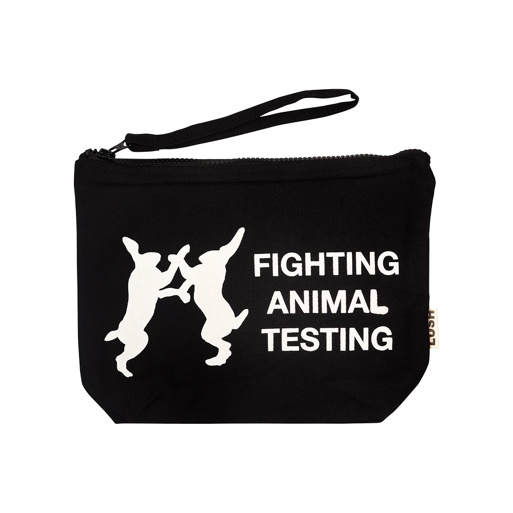 Fighting Animal Testing | Cosmetic Pouch