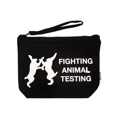 Fighting Animal Testing | Cosmetic Pouch
