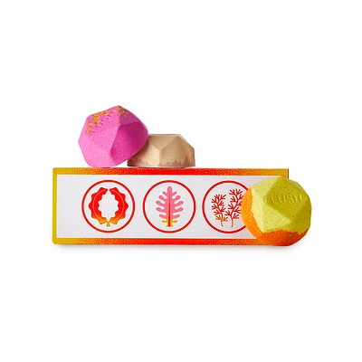 Ippuku Dan | Trio de bombes pour le bain réchauffantes 
