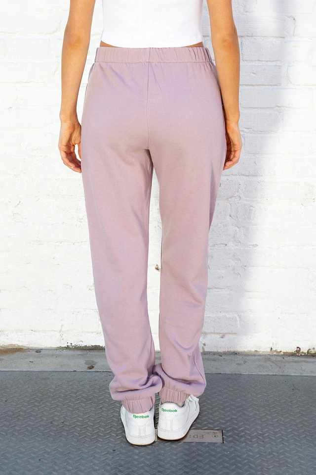 Joggers Brandy Melville Sweatpants Pink Melville Pink Sweatpants