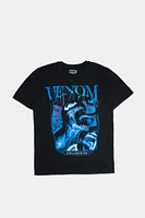Mens Venom Graphic T-Shirt - Black /