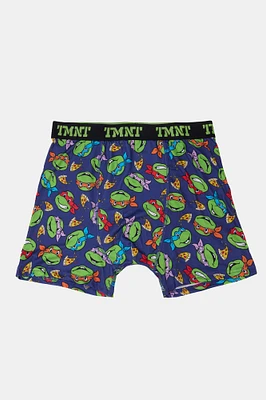 Mens Teenage Mutant Ninja Turtles Boxer Brief - Blue /