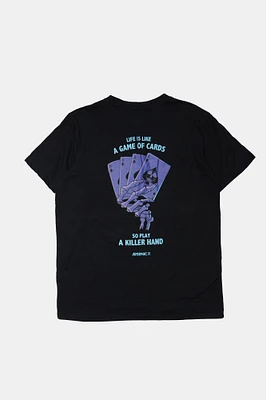 Arsenic Mens Game Of Cards T-Shirt - /