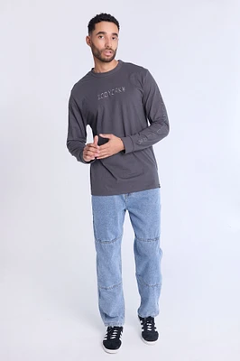 West49 Mens LSW Carpenter Jeans - Light Denim Blue /