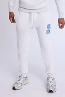 Mens UNC Logo Sweatpant - Heather Grey /