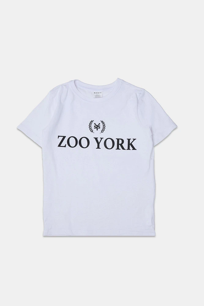 Zoo York Youth Crest Logo T-Shirt - /