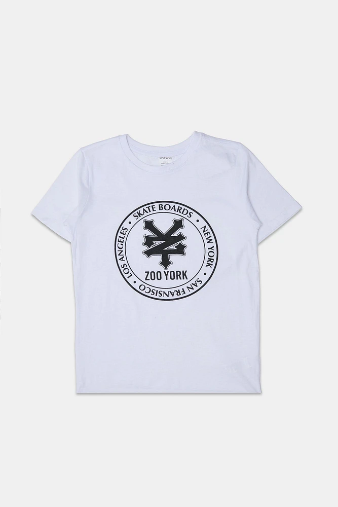 Zoo York Youth Circle Logo T-Shirt - /