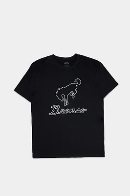 Mens Ford Bronco Graphic T-Shirt - Black /