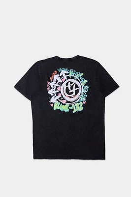 Mens Blink-182 Graphic T-Shirt - Black /