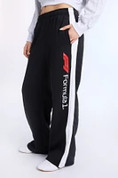 Formula 1 Wide Leg Sweatpant - Black /