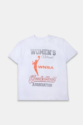 WNBA Graphic Tee - White /