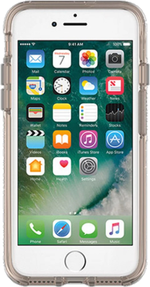 OtterBox étui de la série MySymmetry pour  iPhone SE (2022/2020)/8, transparent/argenté