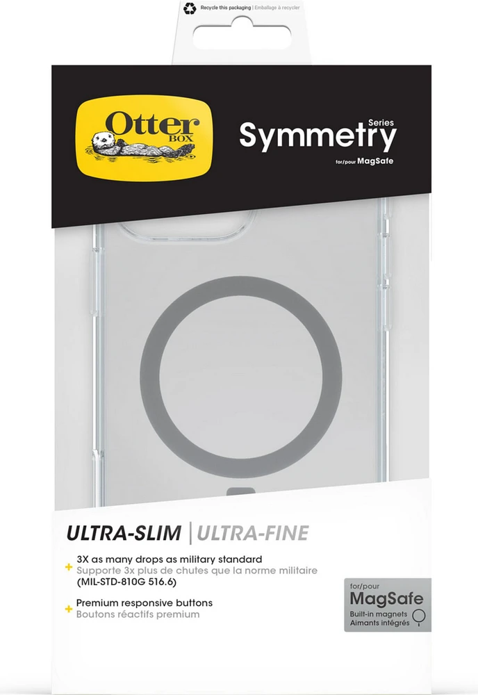 iPhone 16 Pro Max Otterbox Symmetry Clear Camera Control w/ MagSafe Series Case - Clear