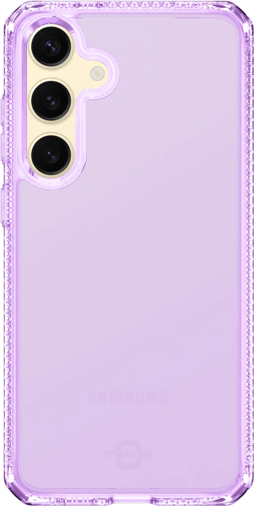Spectrum_R Clear Case Light Purple for Samsung Galaxy S25