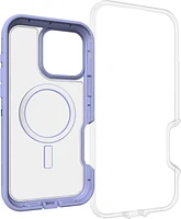 OtterBox - Defender Pro XT Clear MagSafe Case for Apple iPhone 16 Pro Max - Lavender Haze