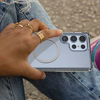 Hybrid_R Clear Case Compatible w/MagSafe for Samsung Galaxy S25 Ultra
