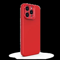 iPhone 15 Pro Max Uunique Liquid Silicone MagSafe Stand Case - Red