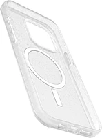 iPhone 15 Pro Max Otterbox Symmetry w/ MagSafe Clear Series Case - Silver (Stardust)