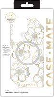 Samsung Galaxy S25 Ultra Case-Mate Floral Gems Case w/Magnets - Gold