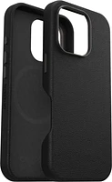 iPhone 16 Pro Otterbox Symmetry Cactus Leather w/MagSafe case - Black - Noir Ash