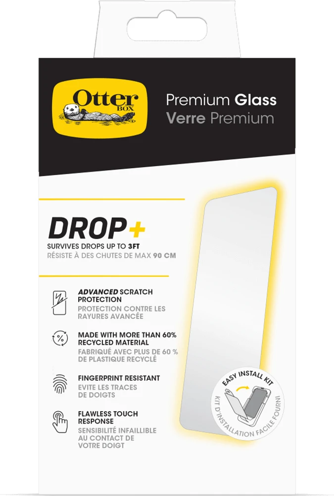 OtterBox 7796191 Protecteur D'écran en Verre Premium pour iPhone 16 Pro Max