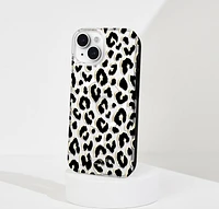 iPhone 15/14/13 Kate Spade Protective Hardshell MagSafe Case - City Leopard