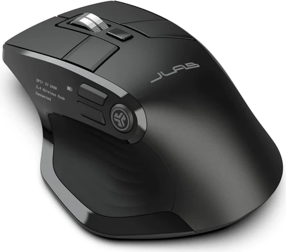 JLab IFCMEPICMOUSERBLK124 Epic Mouse Wireless Noir