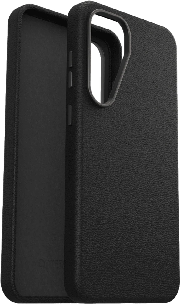 OtterBox - Symmetry Cactus Leather Case for Samsung Galaxy S25 Plus - Noir Ash