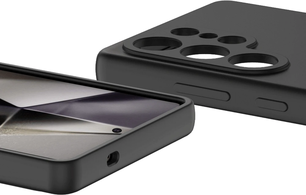 Avana SGZUAVSIKBLCK Étui Velvet Compatible avec MagSafe Ash pour Samsung Galaxy S25 Ultra