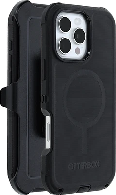 Defender Pro MagSafe with Holster Black for iPhone 16 Pro Max in Bulk Packaging