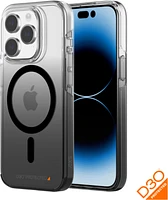 Axs - Crystal Shield Magsafe Case For Apple Iphone 15 Pro Max - Smoke Gradient