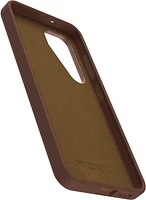 OtterBox - Symmetry Cactus Leather Case for Samsung Galaxy S25 - Rich Adobe