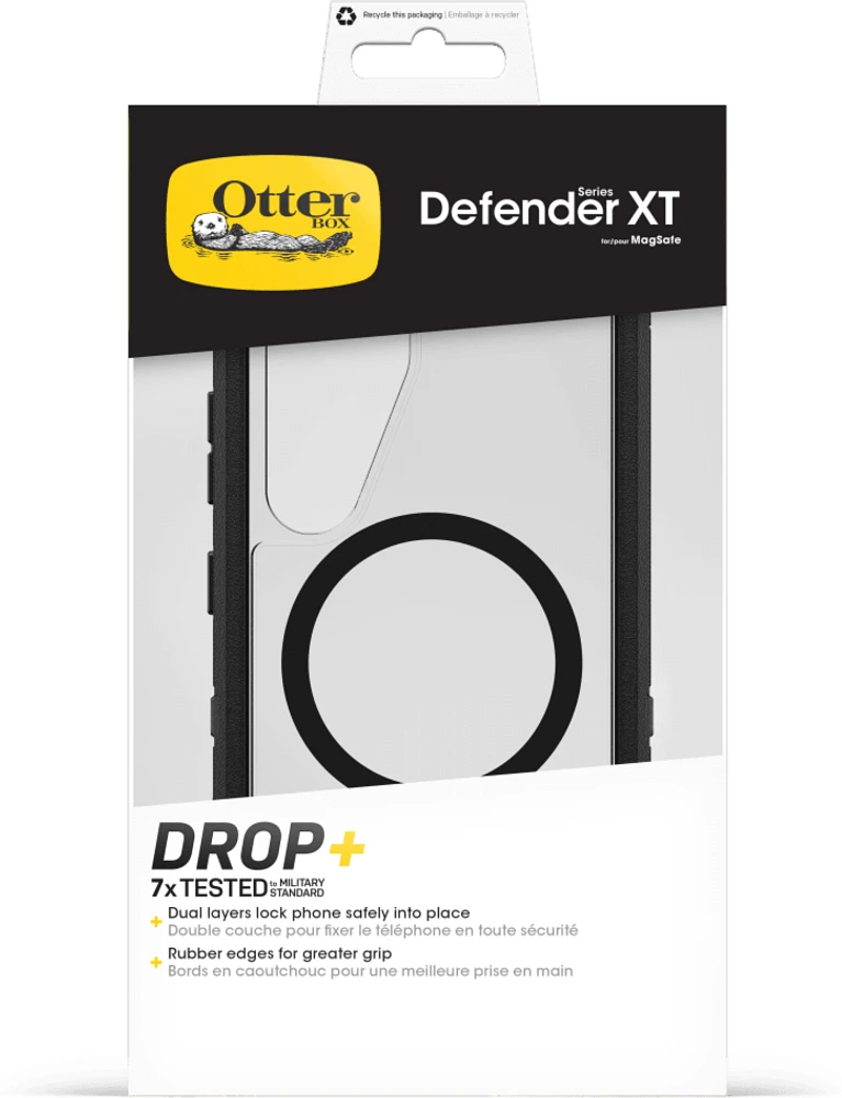 OtterBox 7797637 Étui Defender Pro XT Clear Magnets Dark Side pour Samsung Galaxy S25