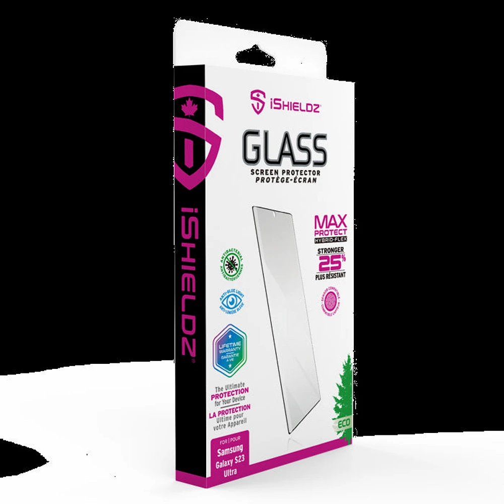 iShieldz MAX PROTECTEUR Flex Glass pour Galaxy S23 Ultra