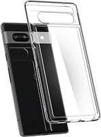 Spigen - Crystal Hybrid Case For Google Pixel 7a - Crystal Clear