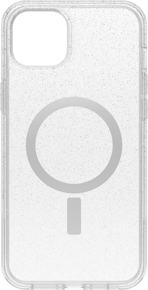 OtterBox 7793061 Étui de Protection Symmetry Clear MagSafe Stardust pour iPhone 15 Plus/14 Plus