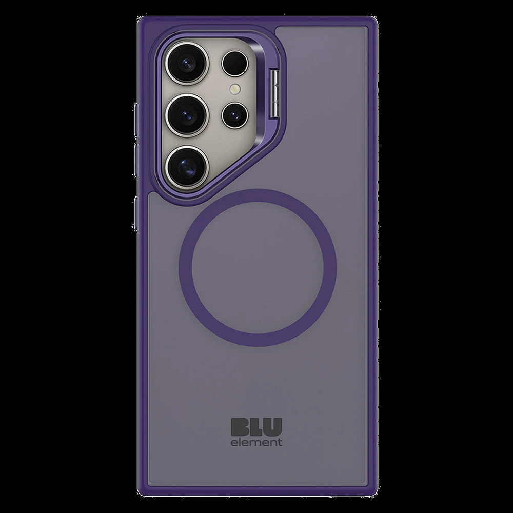 Chromatic Kick Compatible w/MagSafe Case Deep Violet for Samsung Galaxy S25 Ultra