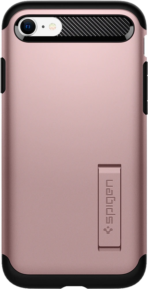 Spigen - Slim Armor Case for iPhone SE/8/7 - Rusty Pink