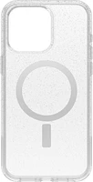 iPhone 15 Pro Max Otterbox Symmetry w/ MagSafe Clear Series Case - Silver (Stardust)