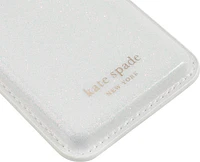 Magnetic Wallet Compatible with MagSafe White Glitter