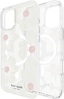 iPhone 16 Plus Kate Spade Protective Prints MagSafe Case - Hollyhock Floral