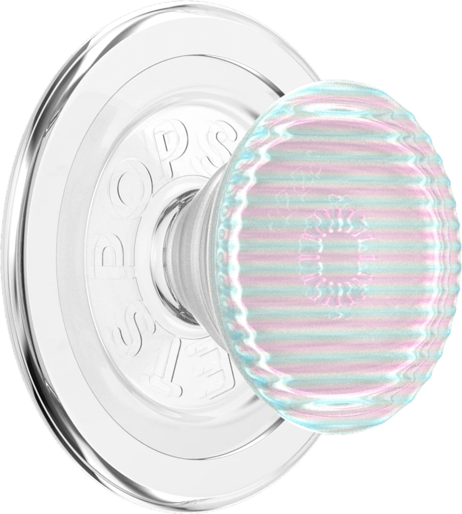 PopSockets - PopGrip MagSafe Circle - Fluted Opalescent