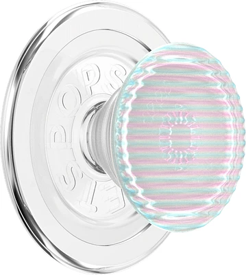 PopSockets - PopGrip MagSafe Circle - Fluted Opalescent