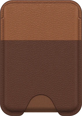 OtterBox - Symmetry Cactus Leather MagSafe Wallet - Rich Adobe