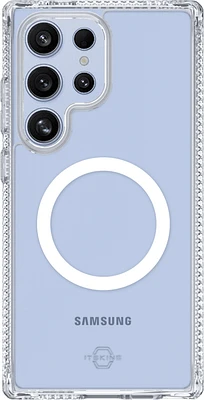 Hybrid_R Clear Case Compatible w/MagSafe for Samsung Galaxy S25 Ultra