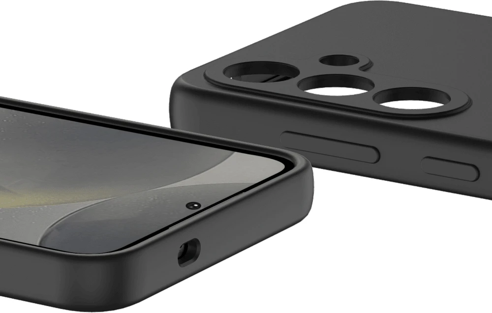 Avana SGZPAVSIKBLCK Étui Velvet Compatible avec MagSafe Ash pour Samsung Galaxy S25+