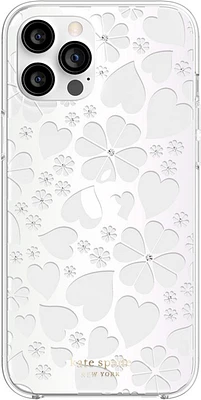 Kate Spade NY - Hardshell for iP12 Pro Max - Clover Hearts