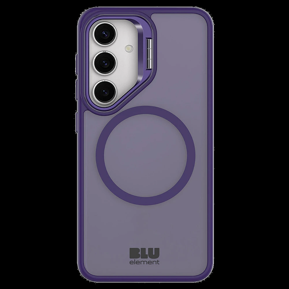 Chromatic Kick Compatible w/MagSafe Case Deep Violet for Samsung Galaxy S25