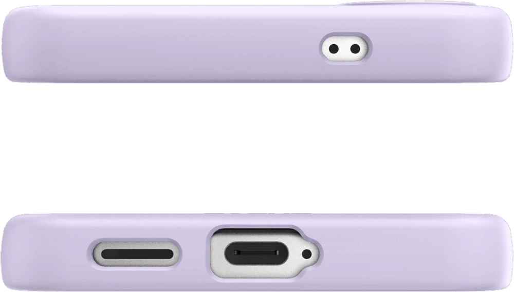 Avana SGZRAVSIKLIPP Étui Velvet Compatible avec MagSafe Lavande pour Samsung Galaxy S25