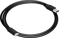 Club3D - USB-C 3.1 Gen 2 Male (10Gbps) to USB Male Cable 1m/3.28ft  - Black